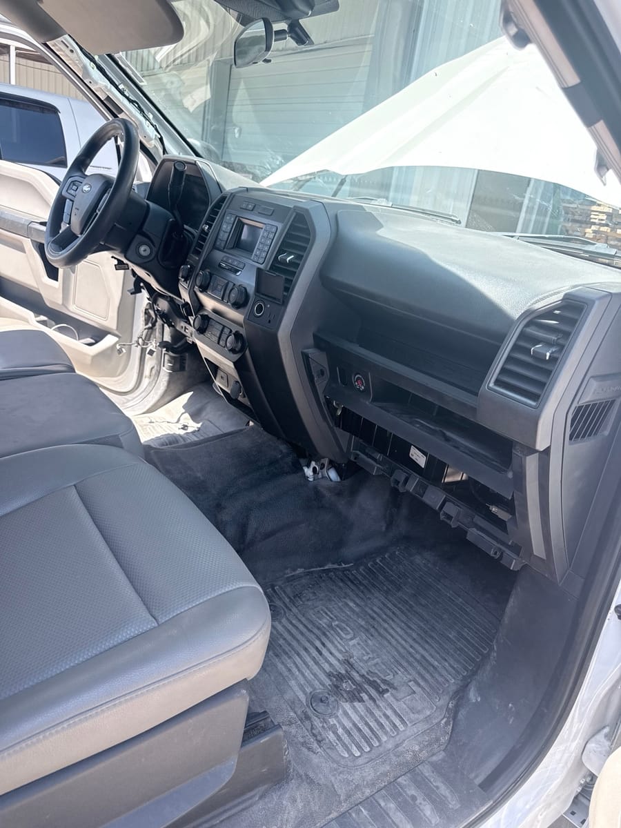 HVAC box replacement in 2023 Ford F-550